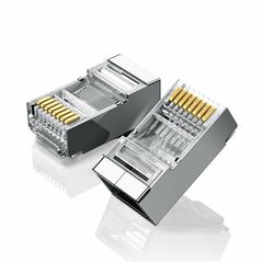 UGREEN UGREEN Ethernet RJ45 Metal plug, 8P/8C, Cat.6, UTP (10pcs.) 020151 έως και 12 άτοκες δόσεις