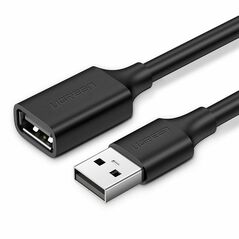 UGREEN USB 2.0 extension cable UGREEN US103, 1m (black) 022503 έως και 12 άτοκες δόσεις