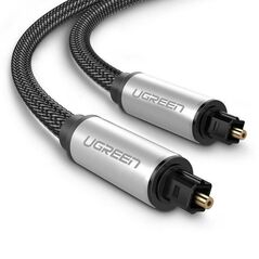 UGREEN UGREEN AV108 Toslink Audio optical cable, braided aluminium, 1.5m (grey) 024325 έως και 12 άτοκες δόσεις