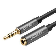 UGREEN UGREEN AV118 AUX jack audio extender 3.5 mm, 1.5m (black) 024307 έως και 12 άτοκες δόσεις