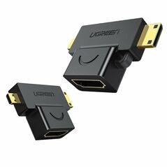 UGREEN Adapter mini / micro HDMI to HDMI UGREEN 20144 (black) 024293 έως και 12 άτοκες δόσεις
