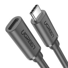 UGREEN Cable Nickel Plating UGREEN USB Type C 3.1 Gen2 Male to Female 1m (Black) 026918 έως και 12 άτοκες δόσεις