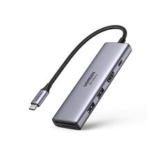 UGREEN Adapter 5-in-1 UGREEN CM511, Hub USB-C to 2x USB,HDMI, USB-C, TF/SD (Grey) 028803 έως και 12 άτοκες δόσεις
