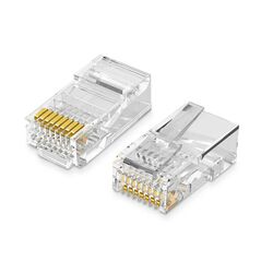 UGREEN UGREEN NW110 Ethernet, RJ45 Plug, 8P/8C, Cat.5/5e, UTP (100pcs.) 030435 έως και 12 άτοκες δόσεις