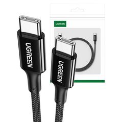 UGREEN Cable USB-C to USB-C UGREEN 15276, 1,5m (black) 046367 έως και 12 άτοκες δόσεις