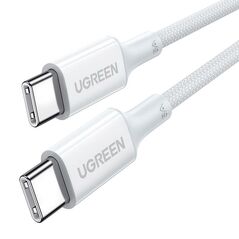 UGREEN Cable USB-C to USB-C UGREEN 15268, 1,5m (white) 046368 έως και 12 άτοκες δόσεις