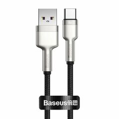Baseus Cablu de Date USB la Type-C Fast Charging, 66W, 6A, 1m - Baseus Cafule (CAKF000101) - Black 6953156209756 έως 12 άτοκες Δόσεις