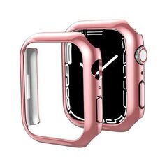 Θήκη PC Ahastyle WG59-D Apple Watch 7 41mm Επιμεταλλωμένο Ματ Ροζ-Χρυσό (2 τεμ.) X005WG59D1 έως και 12 άτοκες δόσεις