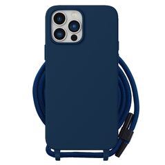 Techsuit Husa pentru iPhone 15 Plus - Techsuit Crossbody Lanyard - Blue 5949419065321 έως 12 άτοκες Δόσεις