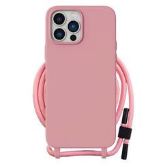 Techsuit Husa pentru iPhone 15 Plus - Techsuit Crossbody Lanyard - Pink 5949419065338 έως 12 άτοκες Δόσεις