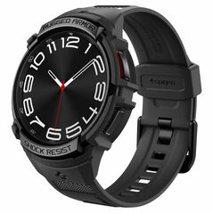 Spigen Husa pentru Samsung Galaxy Watch6 Classic 43mm + Curea - Spigen Rugged Armor Pro - Black 8809896748049 έως 12 άτοκες Δόσεις