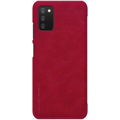 Nillkin Husa pentru Samsung Galaxy A03s - Nillkin QIN Leather Case - Red 6902048222229 έως 12 άτοκες Δόσεις