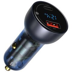 Baseus PPS Car Charger Set Particular Digital Display Black (TZCCKX-0G) (BASTZCCKX-0G) έως 12 άτοκες Δόσεις