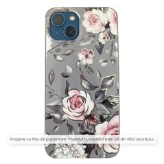 Techsuit Husa pentru iPhone 15 Plus - Techsuit Marble Series - Bloom of Ruth Gray 5949419065628 έως 12 άτοκες Δόσεις