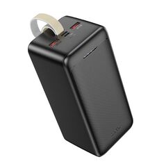 Hoco Hoco - Power Bank Smart (J111D) - 2x USB, Type-C, Micro-USB, PD30W, with LED for Battery Check and Lanyard, 50000mAh - Black 6931474795823 έως 12 άτοκες Δόσεις
