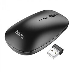 Hoco Hoco - Wireless Mouse (GM15) -  2.4G, 800/1200/1600 DPI, 4D Button - Black 6931474760579 έως 12 άτοκες Δόσεις