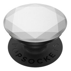 Popsockets Suport pentru telefon - Popsockets PopGrip - Metallic Diamond Silver 0842978141138 έως 12 άτοκες Δόσεις
