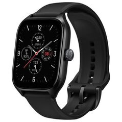 Amazfit GTS 4 Aluminium 43mm Αδιάβροχο Smartwatch με Παλμογράφο (Infinite Black) (A2168BK) έως 12 άτοκες Δόσεις