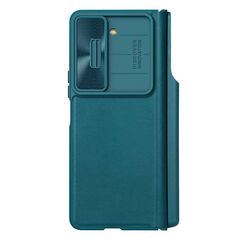Nillkin Husa pentru Samsung Galaxy Z Fold5 - Nillkin QIN Pro Leather Case - Green 6902048266018 έως 12 άτοκες Δόσεις