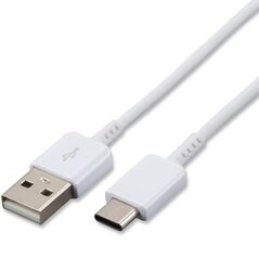 Samsung Cablu de Date USB Type-C, 3A, 1.2m - Samsung (EP-DN930CWE) - White (Bulk Packing) 8595642240485 έως 12 άτοκες Δόσεις