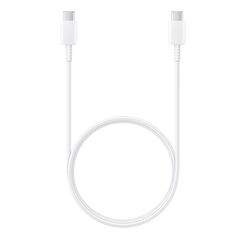 Samsung Cablu de Date USB-C la Type-C Fast Charging 3A, 1m - Samsung (EP-DA705BWE) - White (Bulk Packing) 8596311087950 έως 12 άτοκες Δόσεις