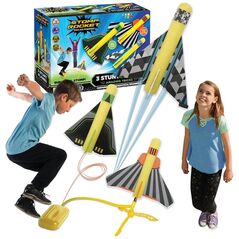 Stomp Rocket Stunt Planes - 3 Planes (SR100004) (STRSR100004) έως 12 άτοκες Δόσεις