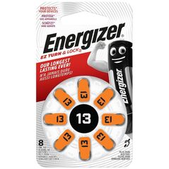 Energizer Μπαταρίες Ακουστικών Βαρηκοΐας 13 1.4V 8τμχ (22574769) (ENE22574769) έως 12 άτοκες Δόσεις