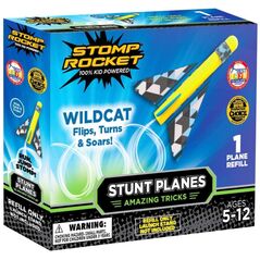 Stomp Rocket Stunt Plane Refill - 1 Wildcat Plane (SR100012) (STRSR100012) έως 12 άτοκες Δόσεις