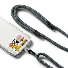 Ringke Ringke - Holder Link Strap Focus Design - Crossbody Lanyard for Phone Cases - Charcoal / Gray 8809961780530 έως 12 άτοκες Δόσεις