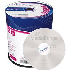 MediaRange CD-R 80' 700MB 52x Cake Box x 100 (MR204) έως 12 άτοκες Δόσεις