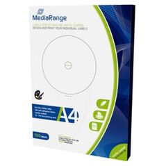 MediaRange Labels for CD/DVD/BD 15-118mm Matte (100 Pack) (MRINK130) έως 12 άτοκες Δόσεις