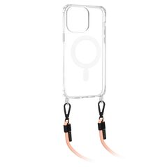 Techsuit Husa pentru iPhone 15 Plus - Techsuit Acrylic MagSafe Crossbody - Pink 5949419073173 έως 12 άτοκες Δόσεις