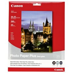 Canon Φωτογραφικό Χαρτί Semi Gloss 8X10inch 260g/m² 20 Φύλλα (1686B018) (CAN-SG2018) έως 12 άτοκες Δόσεις