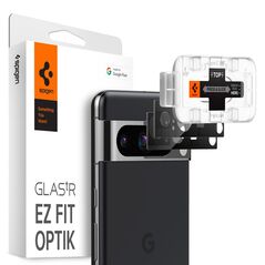 Spigen Folie Camera pentru Google Pixel 8 (set 2) - Spigen Glas.tR Optik EZ FIT - Black 8809896746687 έως 12 άτοκες Δόσεις