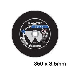 Wältter Δίσκοι Κοπής Metal Waltter 350x3.5mm 3503525 έως 12 Άτοκες Δόσεις