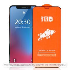 Techsuit Folie pentru Xiaomi Redmi 12C - Techsuit 111D Full Cover / Full Glue Glass - Black 5949419072466 έως 12 άτοκες Δόσεις
