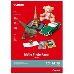 Canon Φωτογραφικό Χαρτί A4 Matte 170g/m² 50 Φύλλα (7981A005) (CAN-MP101A4) έως 12 άτοκες Δόσεις