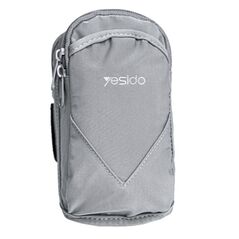 Yesido Yesido - Sports Armband (WB12) - with Velcro, for Phones, max 6.8" - Grey  έως 12 άτοκες Δόσεις