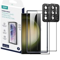 ESR Folie Ecran pentru Samsung Galaxy S23 Ultra + Folie Camera (set 2) - ESR Screen Shield - Clear 4894240175798 έως 12 άτοκες Δόσεις