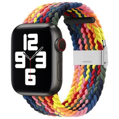 Techsuit Curea pentru Apple Watch 1/2/3/4/5/6/7/8/9/SE/SE 2/Ultra/Ultra 2 (42/44/45/49mm) - Techsuit Watchband (W032) - Colorful Pink 5949419079595 έως 12 άτοκες Δόσεις