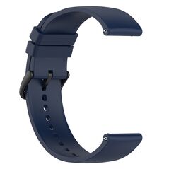 Techsuit Curea pentru Samsung Galaxy Watch 4/5/Active 2, Huawei Watch GT 3 (42mm)/GT 3 Pro (43mm) - Techsuit Watchband 20mm (W001) - Dark Blue 5949419079557 έως 12 άτοκες Δόσεις