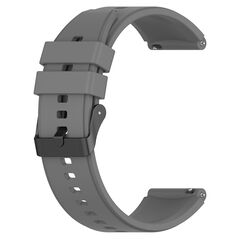 Techsuit Curea pentru Samsung Gear S3 46mm - Techsuit Watchband 22mm (W026) - Gray 5949419079434 έως 12 άτοκες Δόσεις
