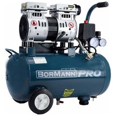 Bormann pro Bat5080 Αεροσυμπιεστης oil-Less 0.75hp/25l 030850 έως 12 Άτοκες Δόσεις