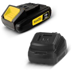 Bormann Lite Bcd2605 σετ Μπαταρια 20v 1x1.5ah + Φορτιστης 2.0α 053477 έως 12 Άτοκες Δόσεις