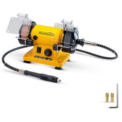 Bormann Lite Bdt1200 Διδυμος Τροχος Φ75mm , Mini ,120w me Ευκαμπτο Αξονα 053835 έως 12 Άτοκες Δόσεις