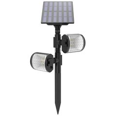 Bormann Lite Blf4120 Ηλιακο Φωτιστικο Κηπου 13x18x72cm , 250lm ,Ip44 055136 έως 12 Άτοκες Δόσεις