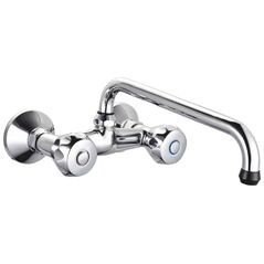 Bormann Lite Btw3150 Μπαταρια Κουζινας Silver Απλη Επιτοιχια 026150 έως 12 Άτοκες Δόσεις