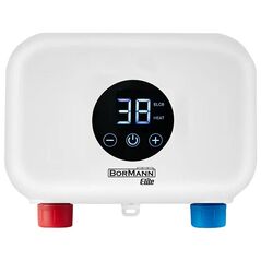 Bormann Elite Btw3500 Επιτοιχιος Ταχυθερμοσιφωνας Μπανιου -Κουζινας Ηλεκτρικος Μονοφασικος 6kw, Ipx4 , με Ψηφιακη Οθονη 063445 έως 12 Άτοκες Δόσεις