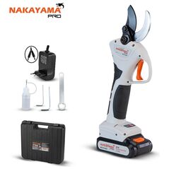 Nakayama pro Ec1400 Ψαλιδι Κλαδου Μπαταριας 21v, Brushless, Διπλη Κοπη 0-30mm/0-40mm, 970gr,μπαταρια 2ah li-Ion, Βαλιτσα 053088 έως 12 Άτοκες Δόσεις