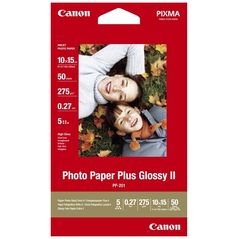 Canon Φωτογραφικό Χαρτί A6 Glossy 275g/m² 50 Φύλλα (2311B003) (CAN-PP201A6) έως 12 άτοκες Δόσεις